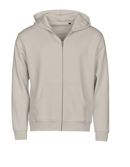 UNLABELED Hooded Full Zip Sweatshirt – Tee Jays in Cement