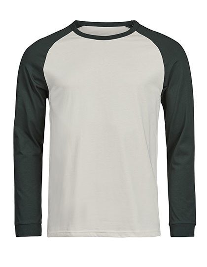 UNLABELED Baseball Tee – Tee Jays in Cement/Dark Green