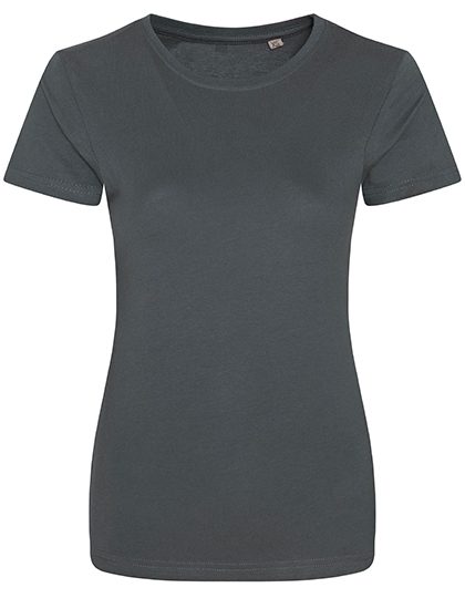 Cascades Organic Women's Tee – Ecologie in Charcoal