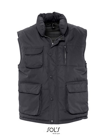 Viper Bodywarmer – SOL´S in Charcoal Grey (Solid)