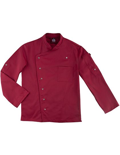Men´s Chef Jacket Turin Classic – CG Workwear in Cherry