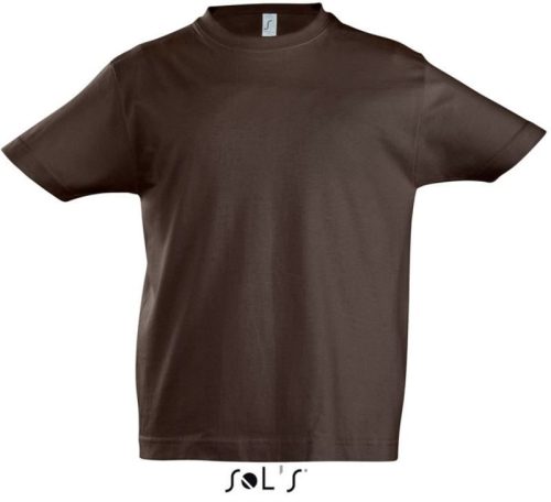 Schweres Kinder T-Shirt Imperial Kids – SOL'S in Chocolate