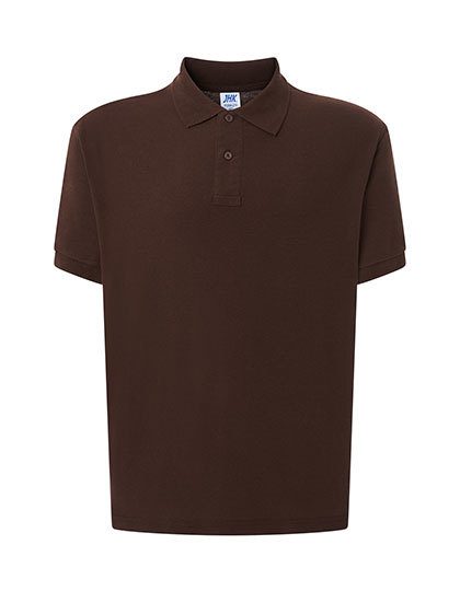 Men´s Polo Regular – JHK in Chocolate