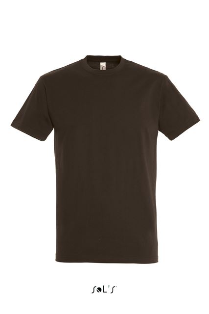 Sol's Imperial - Men's Round Collar T-Shirt – SOL'S in Chocolate