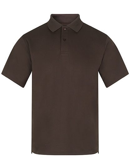 Men´s Coolplus® Wicking Polo Shirt – Henbury in Chocolate