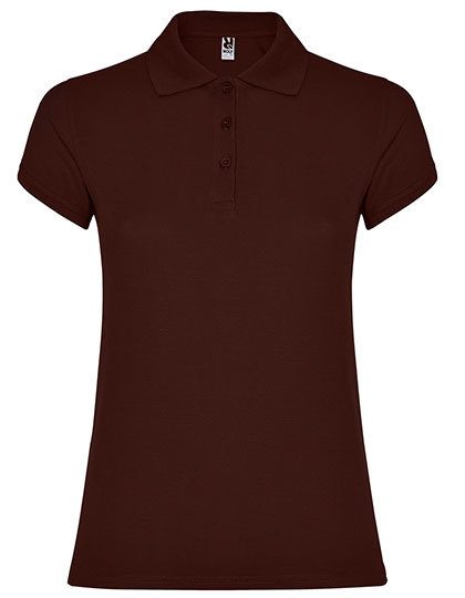 Women´s Star Poloshirt – Roly in Chocolate 87