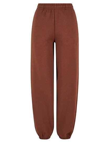 Ladies Fluffy Sweatpants – Build Your Brand in Chocolate Brown