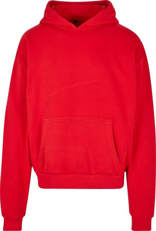 Schwerer Kapuzen Sweater "Ultra Heavy" BY 162 – Build your Brand in City Red