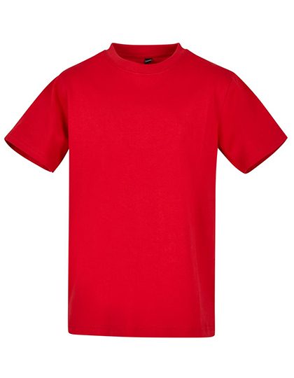 Schweres Kinder T-Shirt BY 116 – Build your Brand in City Red