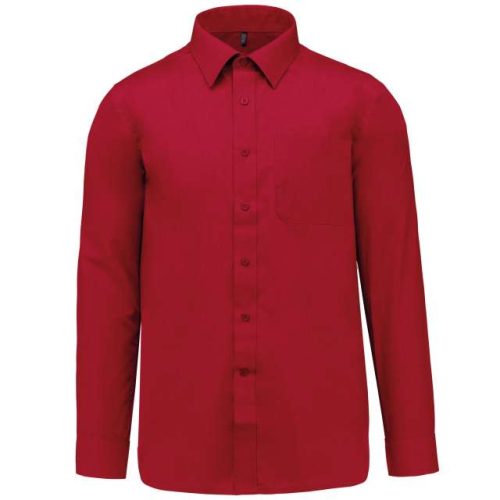 Jofrey - Long-Sleeved Shirt – Kariban in Classic Red