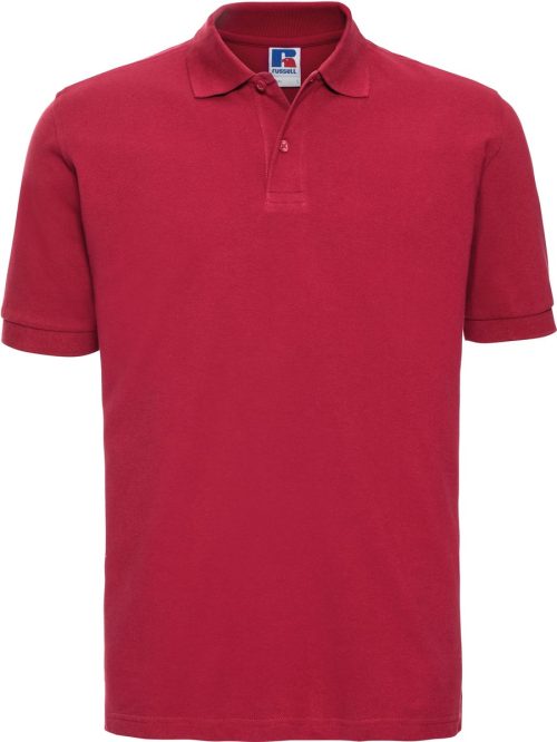 Men's Classic Cotton Polo R-569M-0 – Russell in Classic Red