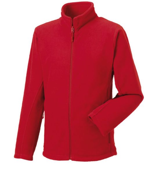 Men's Full Zip Outdoor Fleece R-870M-0 – Russell in Classic Red