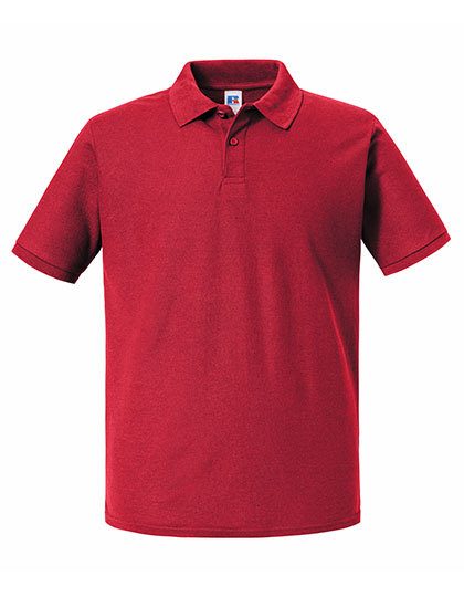 Authentic Eco Polo – Russell Athletic in Classic Red