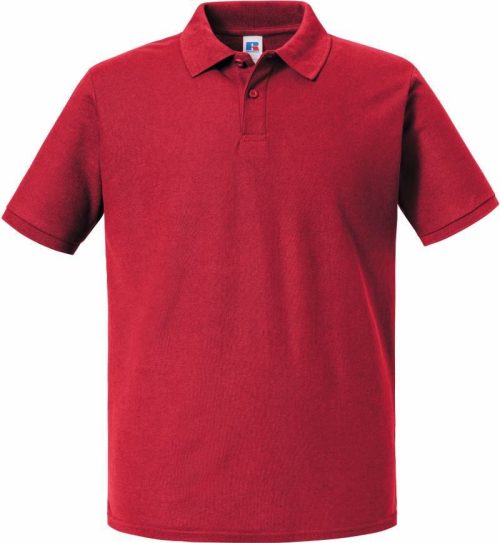 Herren Piqué Polo "Authentic Eco" 570M – Russell Athletic in Classic Red