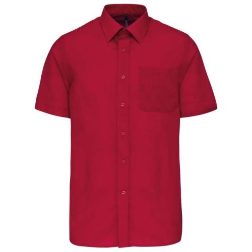 Ace - Short-Sleeved Shirt – Kariban in Classic Red
