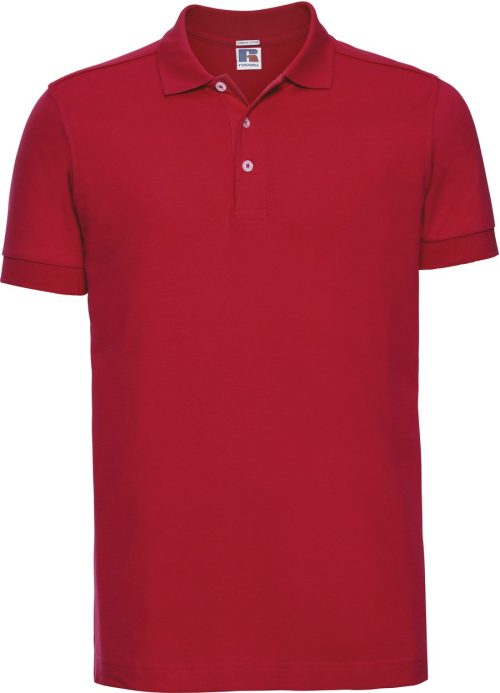 Stretch Polo für Herren R-566M-0 – Russell in Classic Red