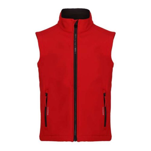 Junior Ablaze Softshell Bodywarmer – Regatta in Classic Red/Black