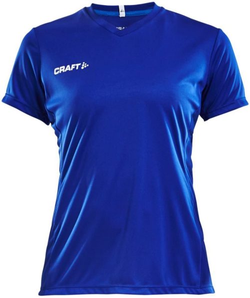Damen V-Ausschnitt Sport Shirt Squad Go Jersey Solid W – Craft Teamwear in Club Cobalt