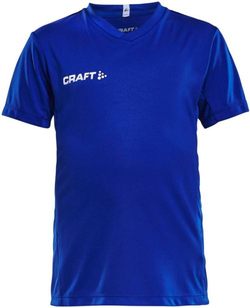 Kinder V-Ausschnitt Sport Shirt Squad Go Jersey Solid Jr – Craft Teamwear in Club Cobalt