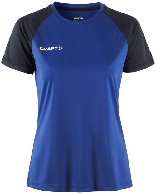 Damen Kontrast Sport Shirt Squad Go Contrast Jersey W – Craft Teamwear in Club Cobalt/Navy