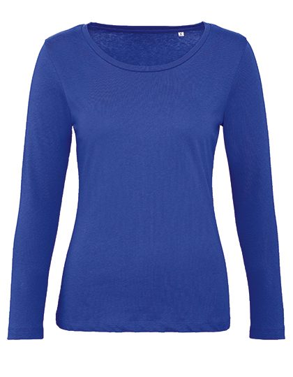 Inspire Long Sleeve T /Women_° – B&C BE INSPIRED in Cobalt Blue