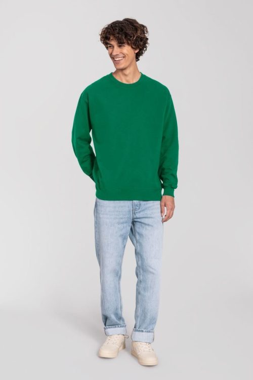 Sweater Iconic 250 Set-In Sweat – Fruit of the Loom in College Green