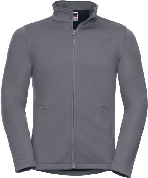 Herren 2-Lagen SmartSoftshell Jacke 040M – Russell Athletic in Convoy Grey