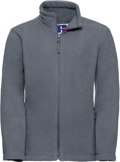 Kinder Fleece Jacke 870B – Russell Athletic in Convoy Grey