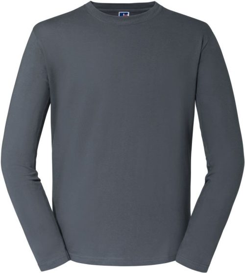 T-Shirt langarm "Authentic" 180L – Russell Athletic in Convoy Grey