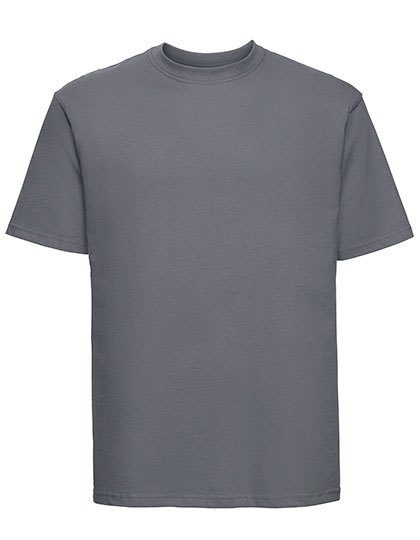 Authentic Heavyweight T – Russell Athletic in Convoy Grey (Solid)