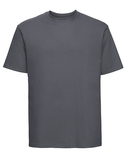 Authentic Classic T – Russell Athletic in Convoy Grey (Solid)