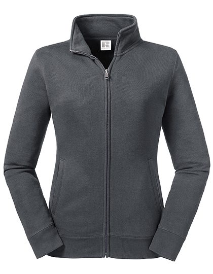 Ladies´ Authentic Sweat Jacket – Russell Athletic in Convoy Grey (Solid)