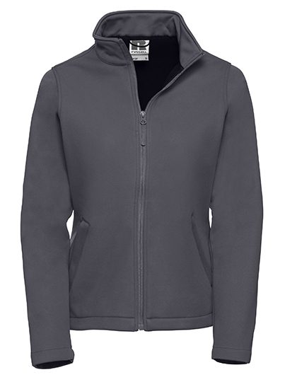 Ladies´ Smart Softshell Jacket – Russell Athletic in Convoy Grey (Solid)