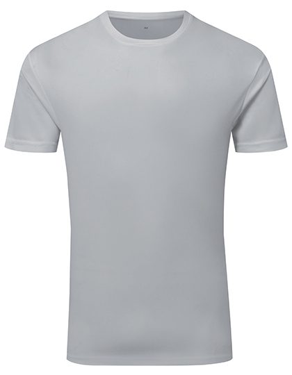 TriDri® Ion-Charge recycled textured tee – TriDri® in Cool Grey