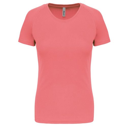 Damen Basic Sport Funktionsshirt Kurzarm PA439 – Proact in Coral
