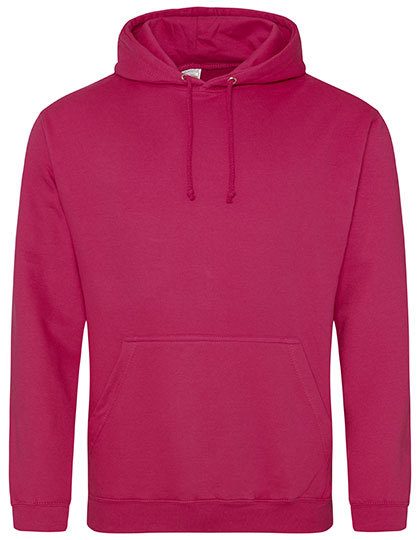 College Hoodie – Just Hoods in Cranberry