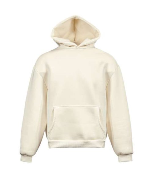 Boxy - Soft Hooded Sweatshirt – Vesti in Cream