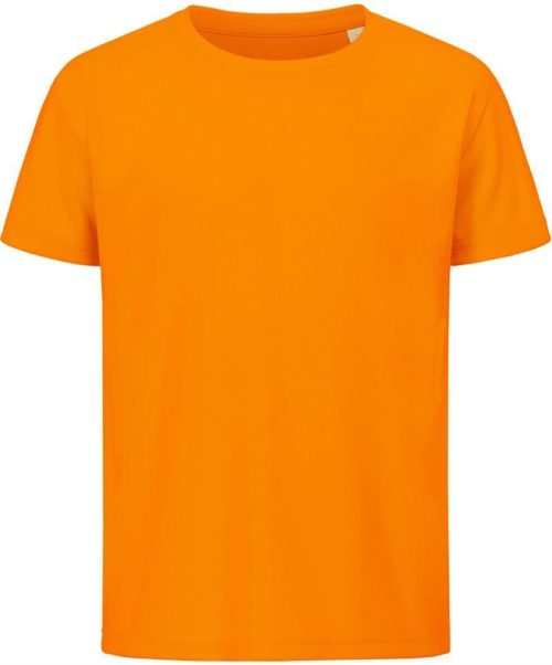 Kinder Interlock Sport T-Shirt Sports-T Kids – Stedman in Cyber Orange