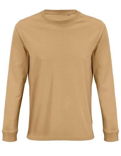 Unisex Long Sleeve T-Shirt Pioneer – SOL´S in Dark Beige