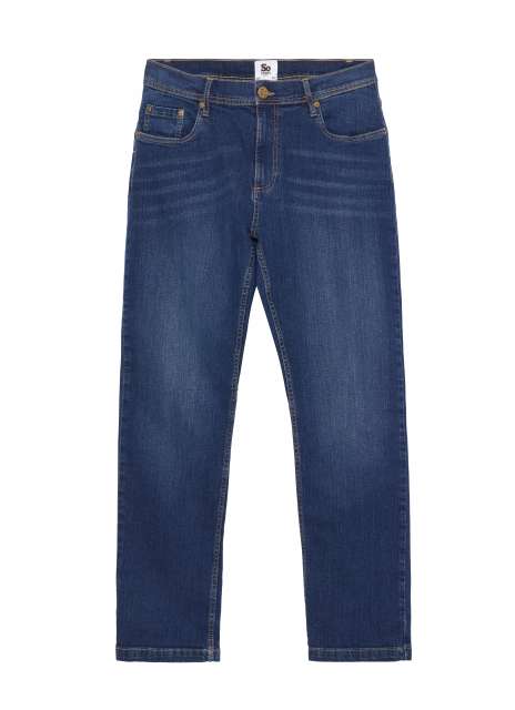 Leo Straight Jeans – So Denim in Dark Blue Wash