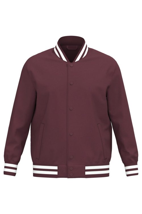 wattierte Unisex-Teddyjacke NS618 – Native Spirit in Dark Cherry