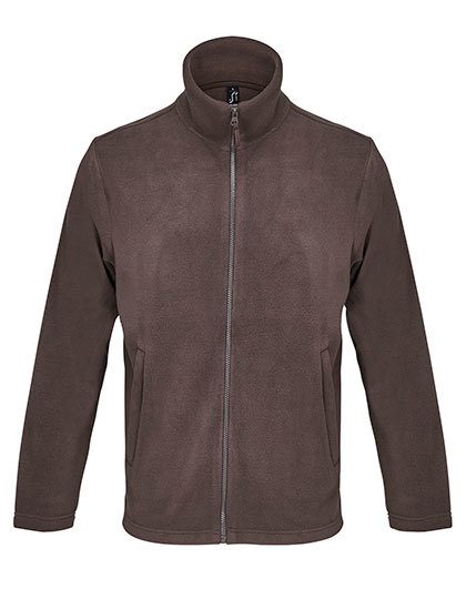 Unisex Microfleece Full-Zip Jacket Nitro – SOL´S in Dark Chocolate