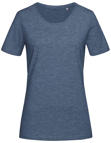 Women´s Lux T-Shirt – Stedman® in Dark Denim Heather