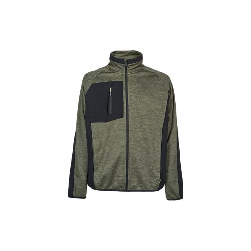 Sweatshirt HULL mit durchgehendem Reißverschluss WEY366BC – U-Power in Dark Green