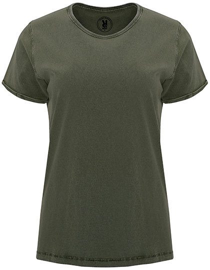 Women´s Husky T-Shirt – Roly in Dark Green Brown 38