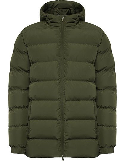 Kids´ Parka Jacket Nepal – Roly in Dark Green Brown 38