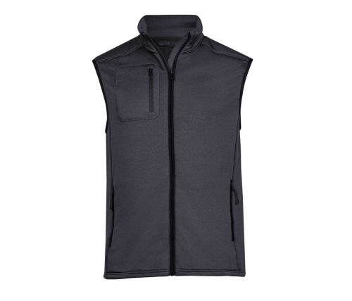 Stretch Fleece Bodywarmer – Tee Jays in Dark Grey
