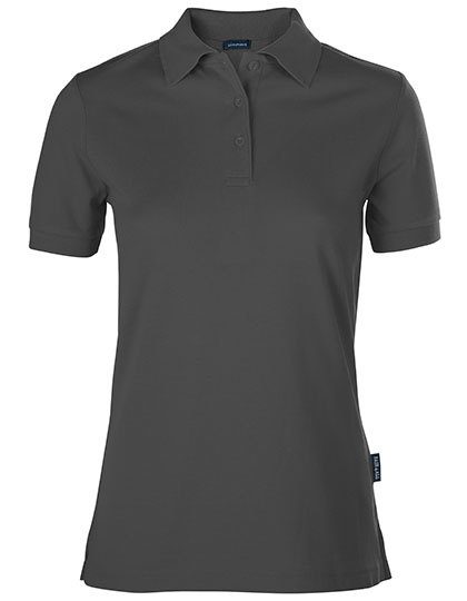 Women´s Luxury Polo – HRM in Dark Grey