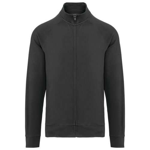 Unisex Jacke aus Baumwolle mit Raglanärmeln WK406 – WK in Dark Grey