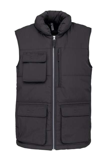 Quilted Bodywarmer – Designed To Work in Dark Grey
